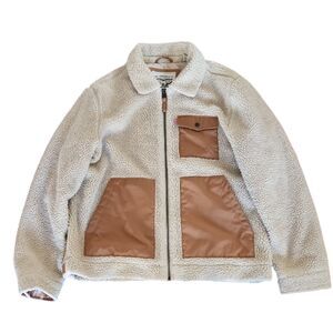 Levi's Men's Sharpa Jacket, Oat/Tan, Size XL